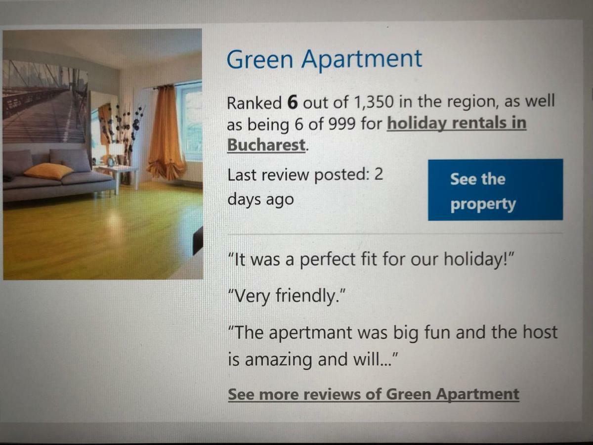 New Green Apartment Studio 1 Бухарест Экстерьер фото